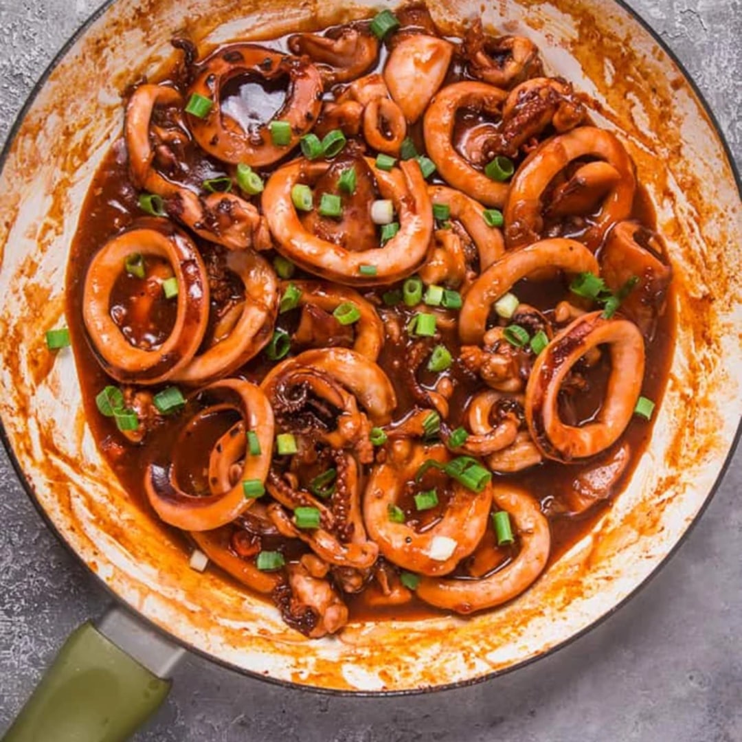 Calamares en salsa