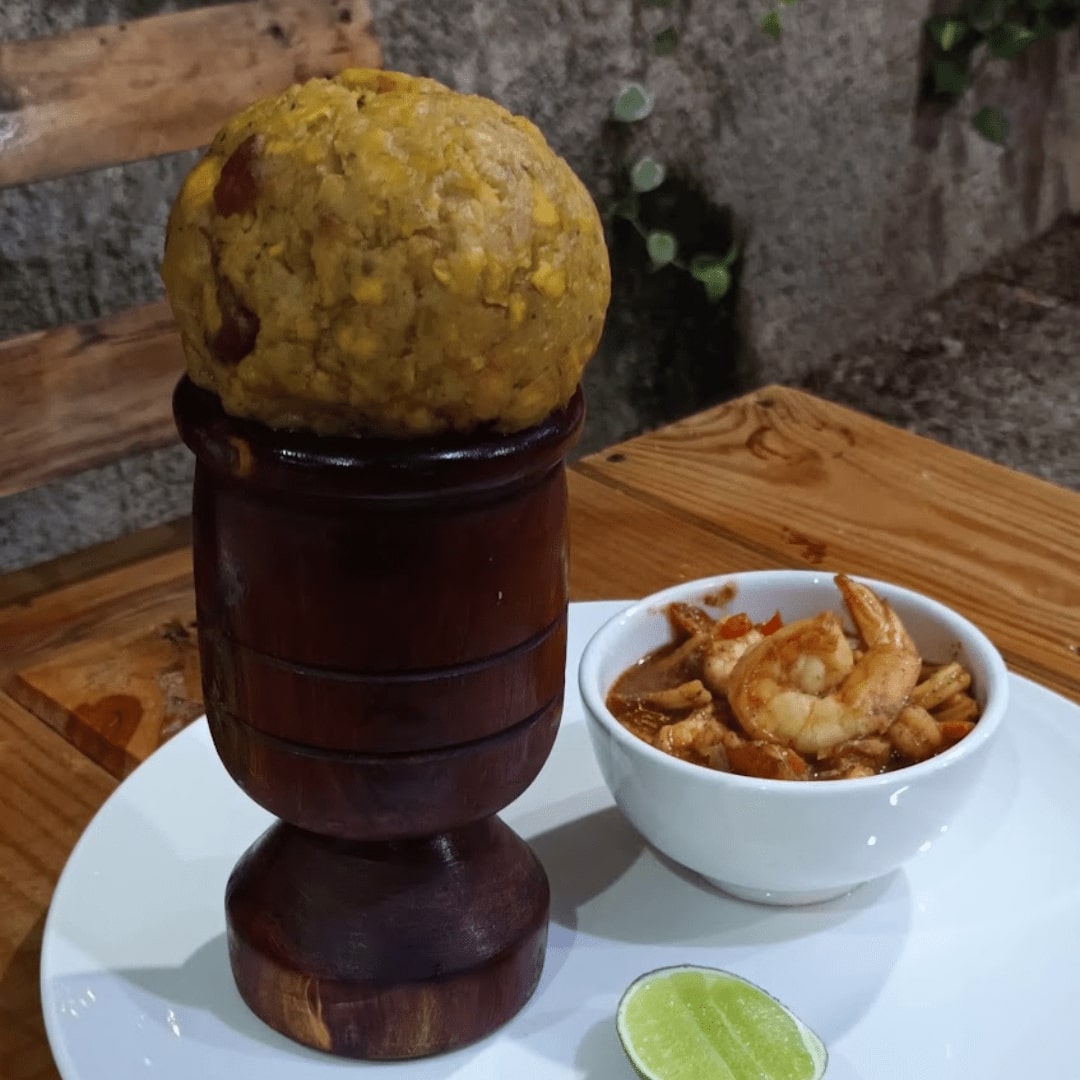 Mofongo de Camarones