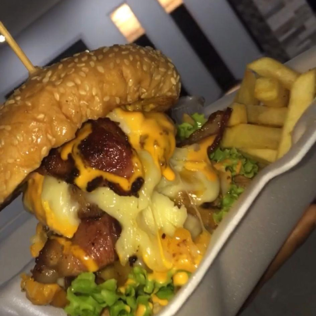 Bacon Cheese Burger Triple