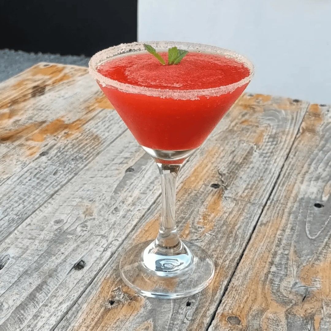 Caipiroska de fresa